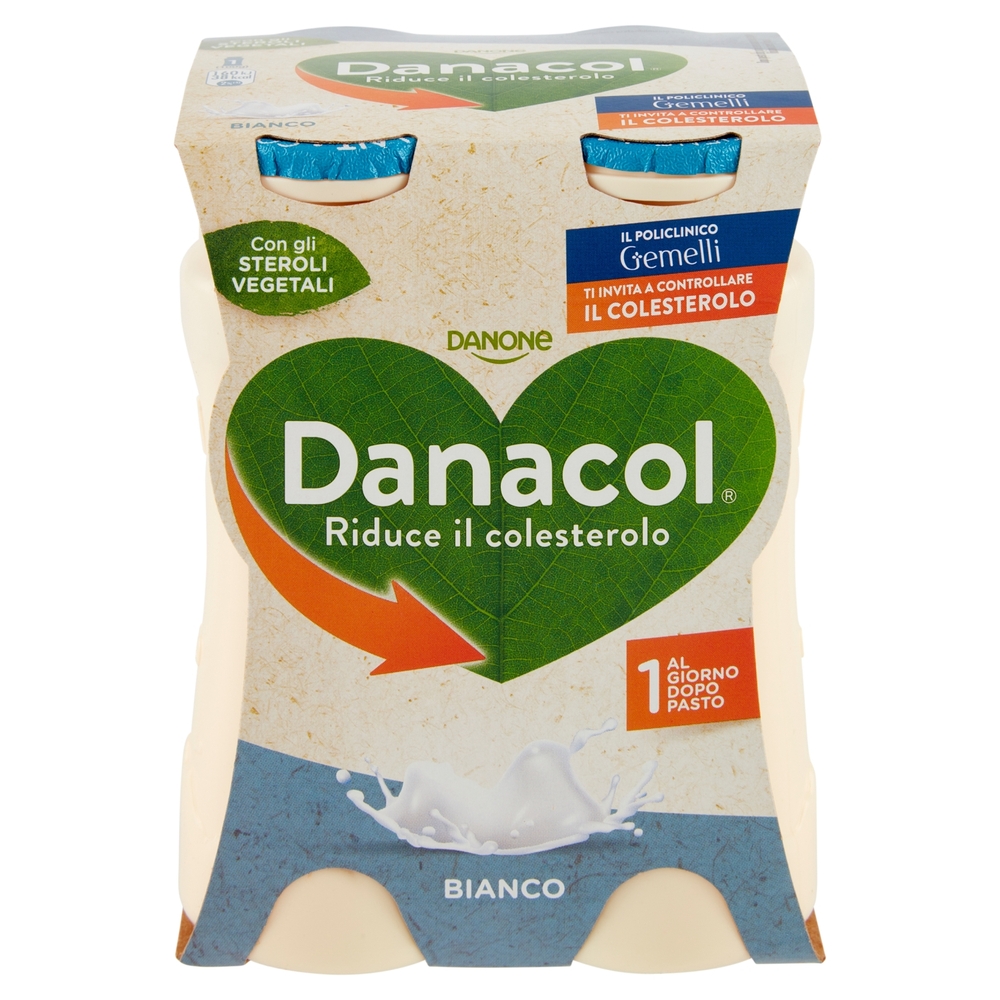 Danacol Bianco, 4x100 g